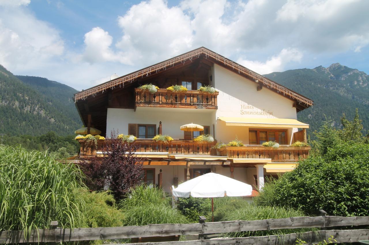 Haus Sonnenschein Hotell Grainau Exteriör bild